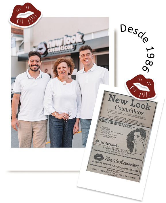 Nossa História - New Look Cosméticos